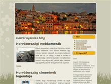 Tablet Screenshot of horvat-nyaralas.net